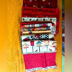 Debbie Mumm quilting fabric.